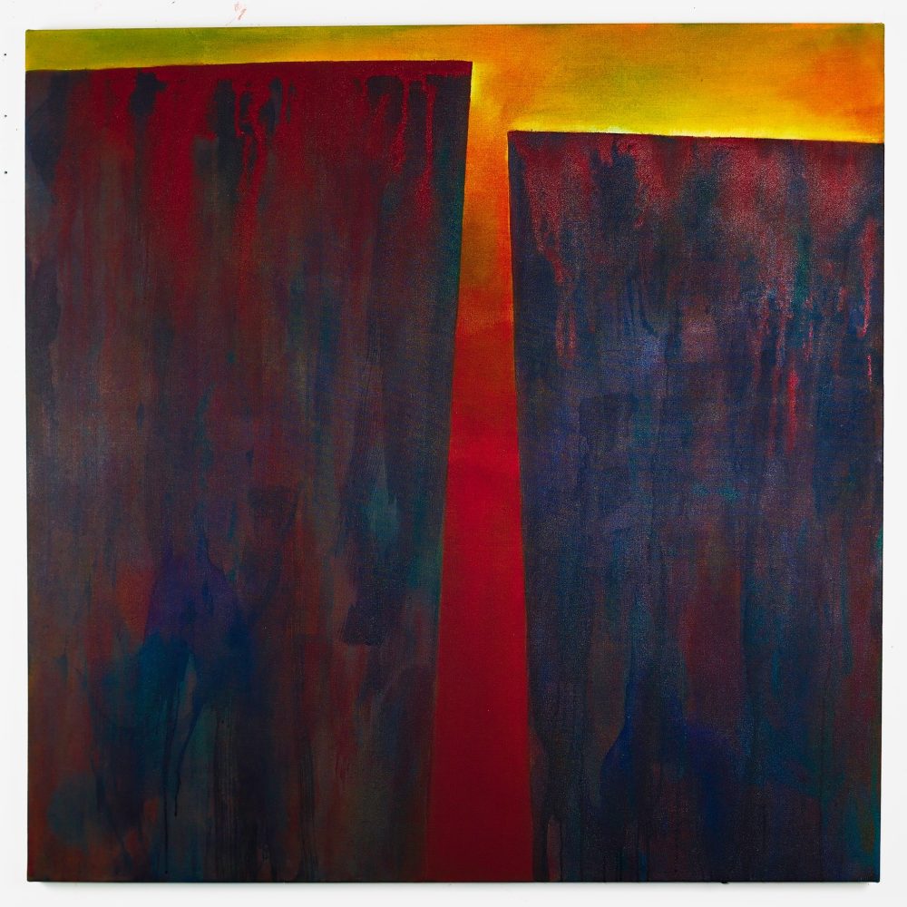 Boyle, Noni "Imminent" 49x49 oil on canvas 4200